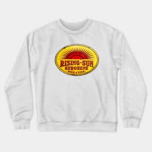 Rising Sun Kerosene Vintage Rustic Signage Crewneck Sweatshirt